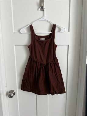 Girls' weekend academy Brown Tank Dress